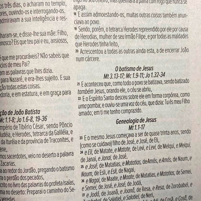 Bíblia Sagrada Pétalas | ARC | Letra Normal | Capa Brochura
