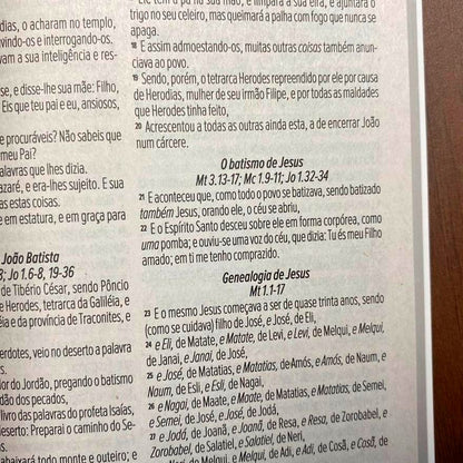Bíblia Sagrada Salvos Pela Graça | ARC | Letra Normal | Capa Brochura