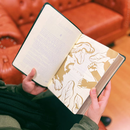 The Purpose Book | A21 | Letra Normal | Espaço Para Anotações | Capa Couro Soft Verde