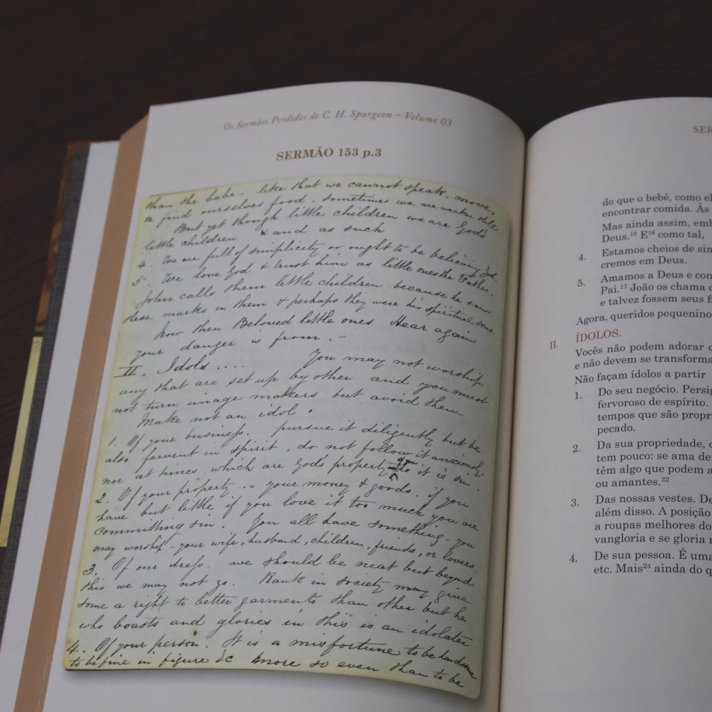 Os Sermões Perdidos de C H Spurgeon | Volume 3