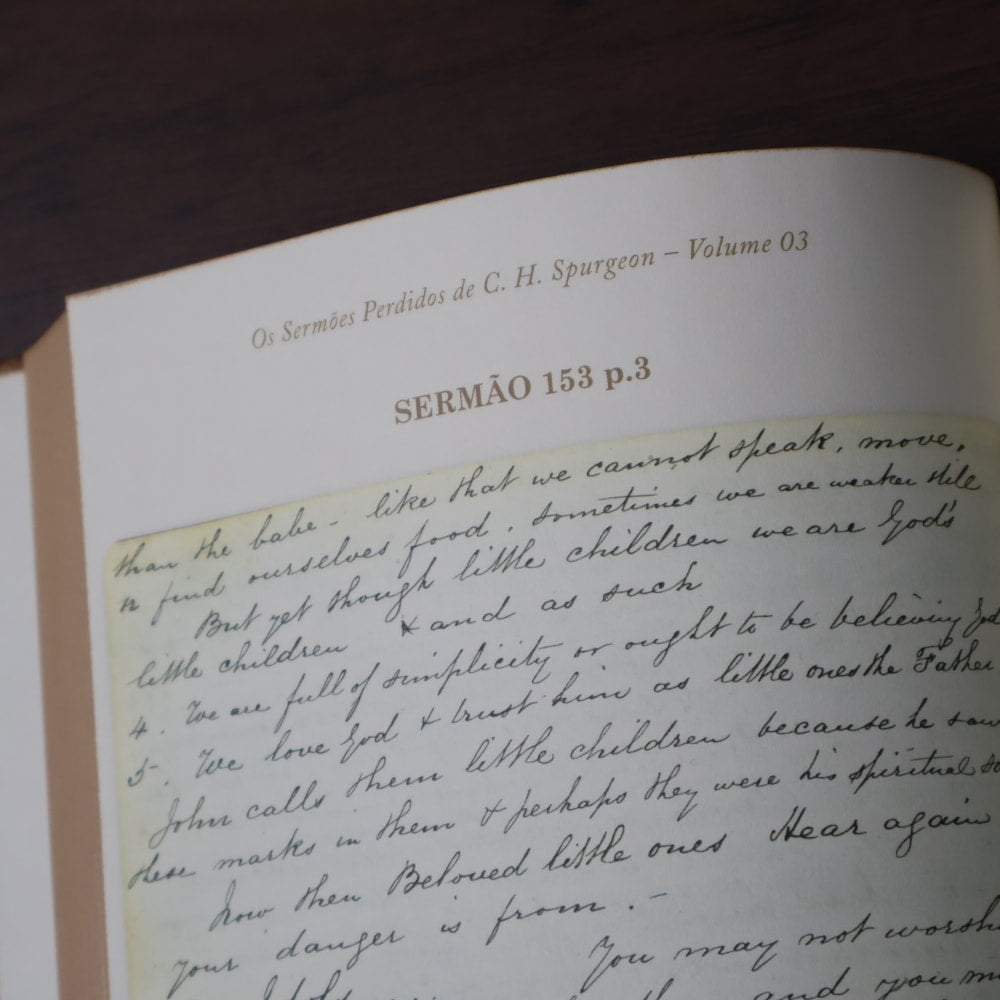 Os Sermões Perdidos de C H Spurgeon | Volume 3