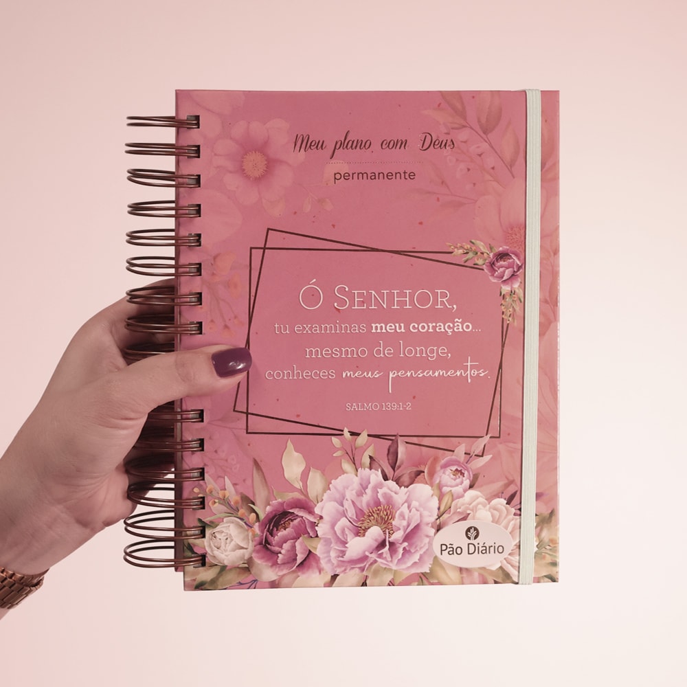 Planner Meu Plano com Deus | Intimidade | Capa Dura Espiral