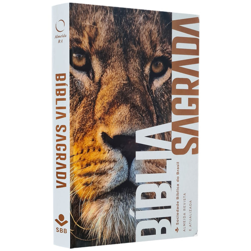 Bíblia Sagrada | ARA | Letra Normal | Capa Dura Leão