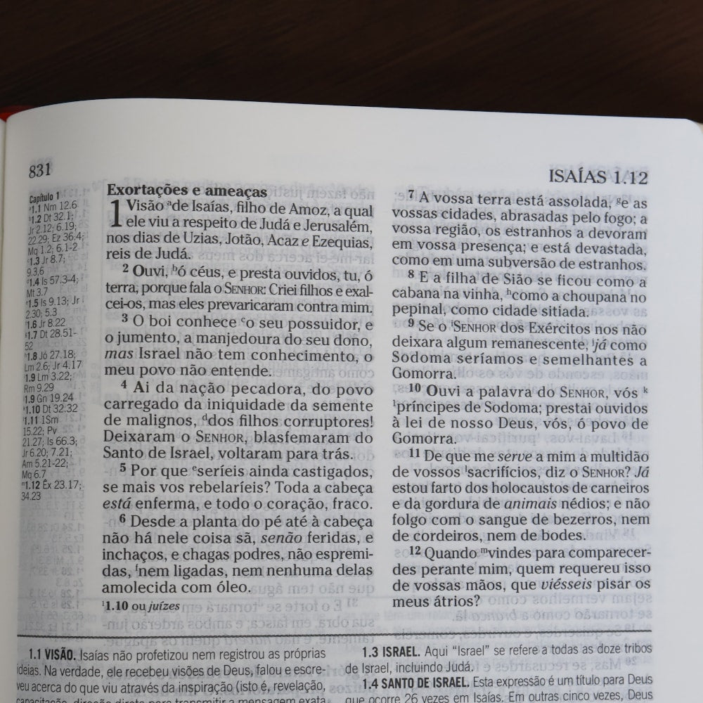 Bíblia de Estudo Pentecostal para Jovens | ARC | Letra Média | Luxo Vinho