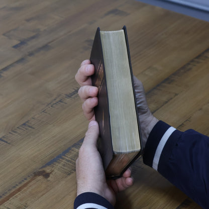 Bíblia de Estudo Explicada | ARC | Letra Média | Luxo Preta