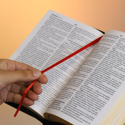 Bíblia Sagrada | ARC | Letra Grande | PJV |  PU Zíper Harpa Cristã Preta