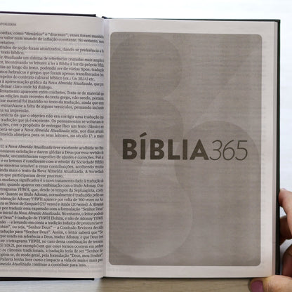 Bíblia 365 Tradicional | NAA | Letra Grande | Capa Dura
