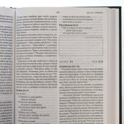 Bíblia 365 Tradicional | NAA | Letra Grande | Capa Dura