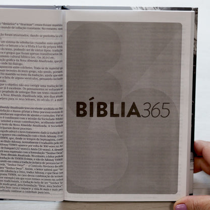 Bíblia 365 Leão | NAA | Letra Grande | Capa Dura