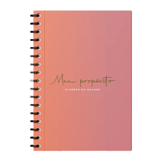 Planner da Mulher | Meu Propósito | Degrade