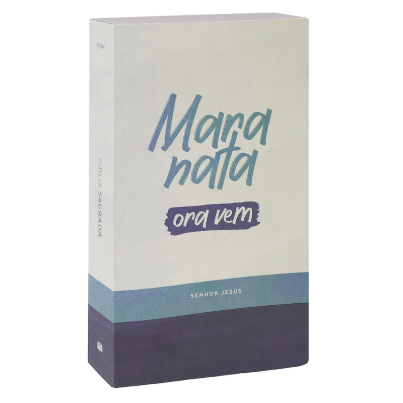 Bíblia Sagrada Maranata | NVI | Letra Normal | Capa Brochura