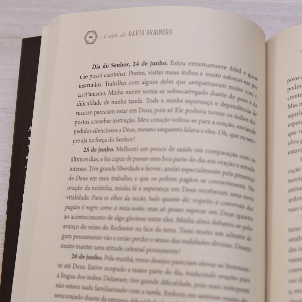 A Vida de David Brainerd | Jonathan Edwards