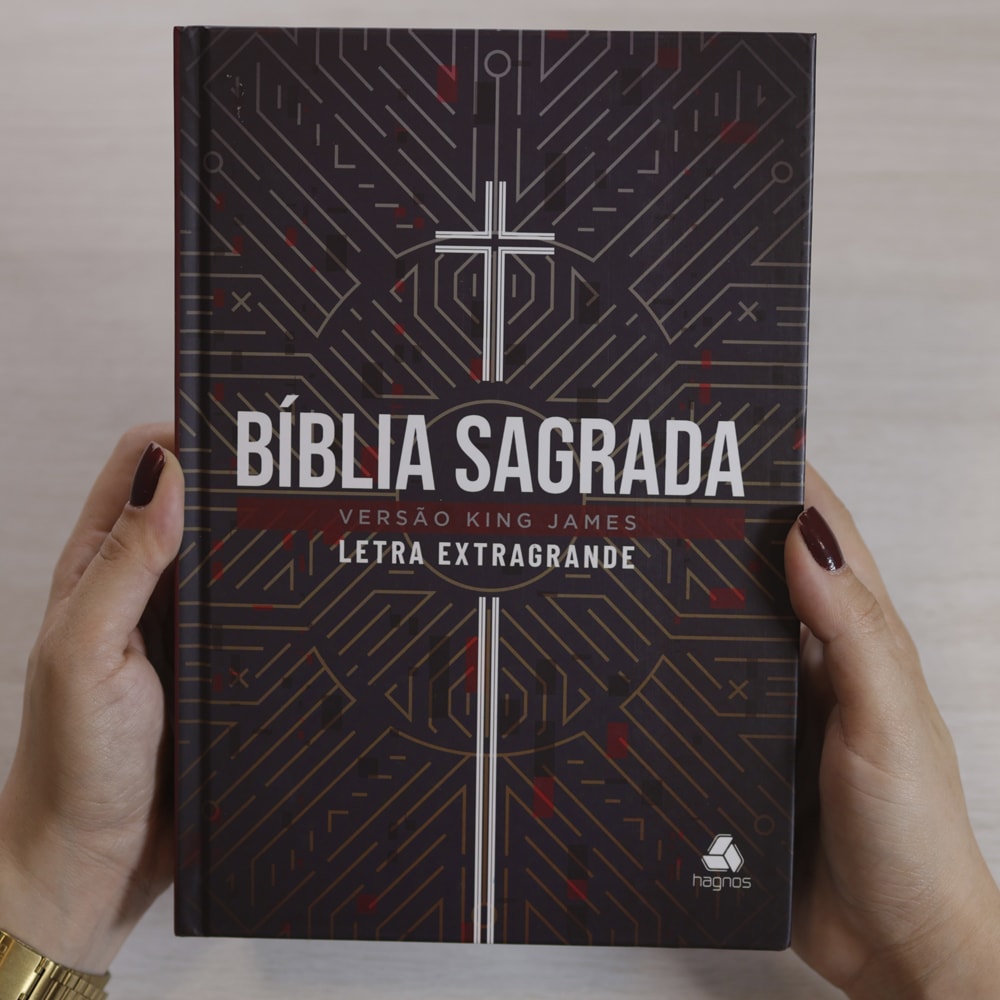 Bíblia Sagrada King James | Letra Extra Grande | Capa Dura Verdade