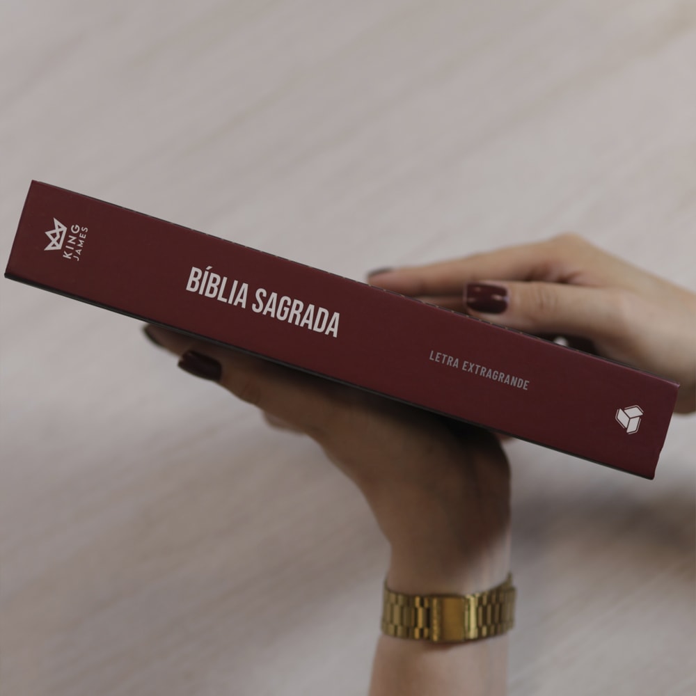 Bíblia Sagrada King James | Letra Extra Grande | Capa Dura Verdade
