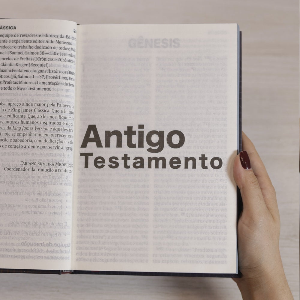 Bíblia Sagrada King James | Letra Extra Grande | Capa Dura Verdade