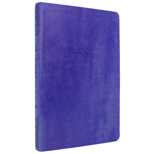 Bíblia Slim Filament | NVT | Letra Grande | Capa Couro Sintético Lilás