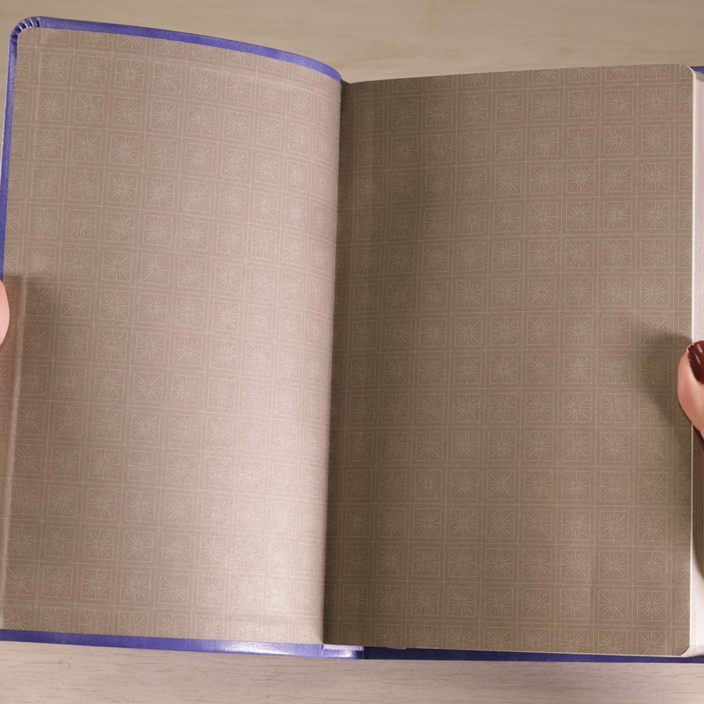 Bíblia Slim Filament | NVT | Letra Grande | Capa Couro Sintético Lilás