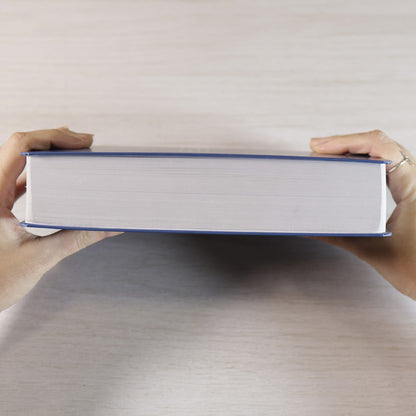 Bíblia Sagrada Vitral Azul | NVI | Letra Grande | Capa Dura