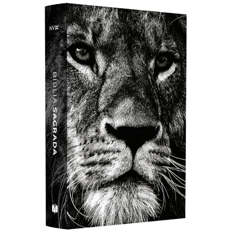 Bíblia Sagrada Leão Yahweh | NVI | Letra Grande | Capa Dura