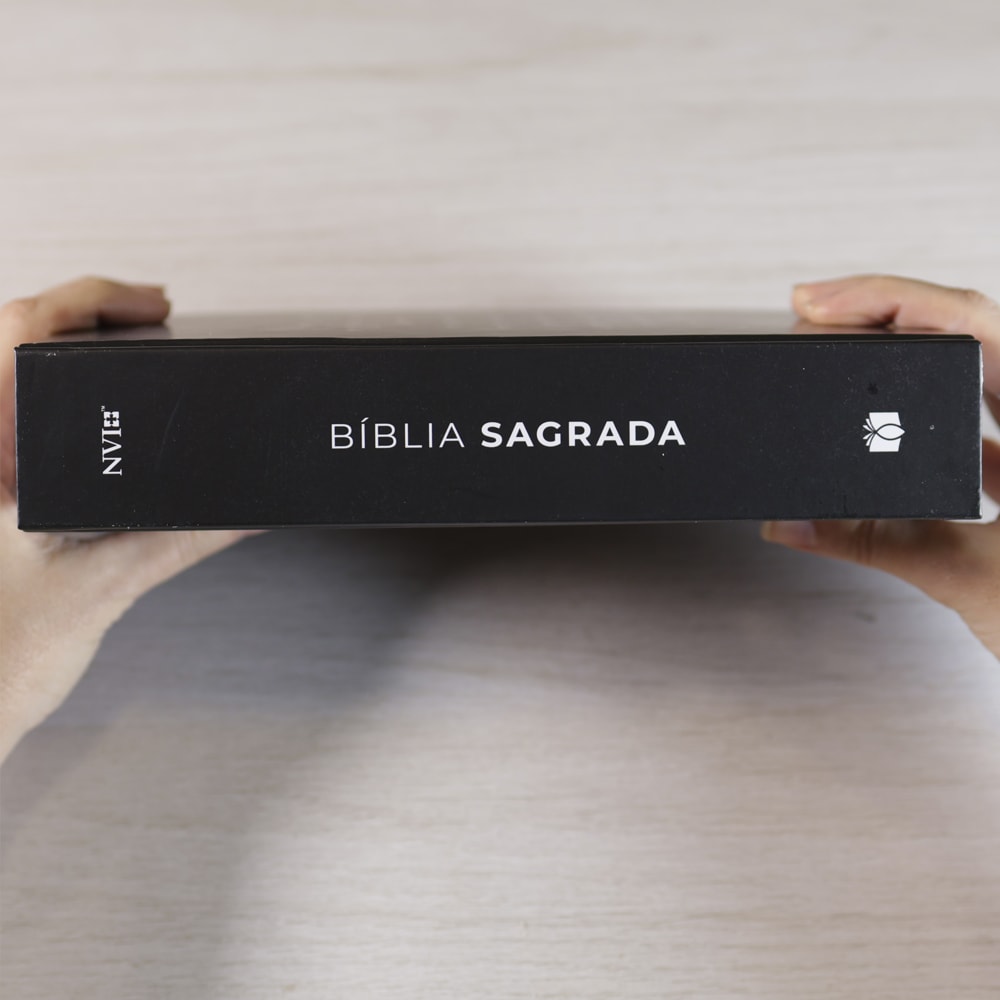 Bíblia Sagrada Cruz A Morte Não Pode Vencer | NVI | Letra Grande | Capa Dura