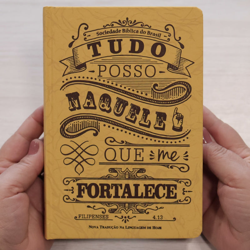 Bíblia Sagrada | NTLH | Letra Grande | Capa Filipenses 4:13