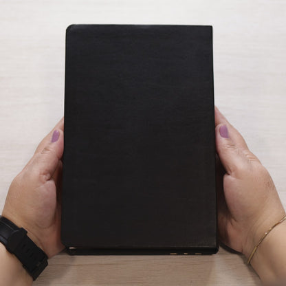 Bíblia Sagrada Letra Jumbo | NVI | Capa Arabesco Preta