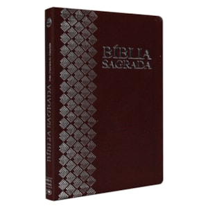 Biblia Sagrada | ARC | Letra Normal | Capa Luxo Vinho Escuro