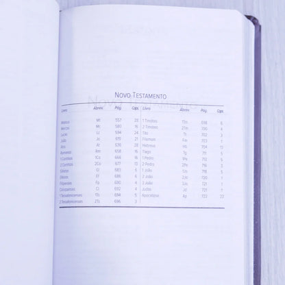 Bíblia Sagrada | ARC | Letra Normal | Capa Luxo Vinho Perolado