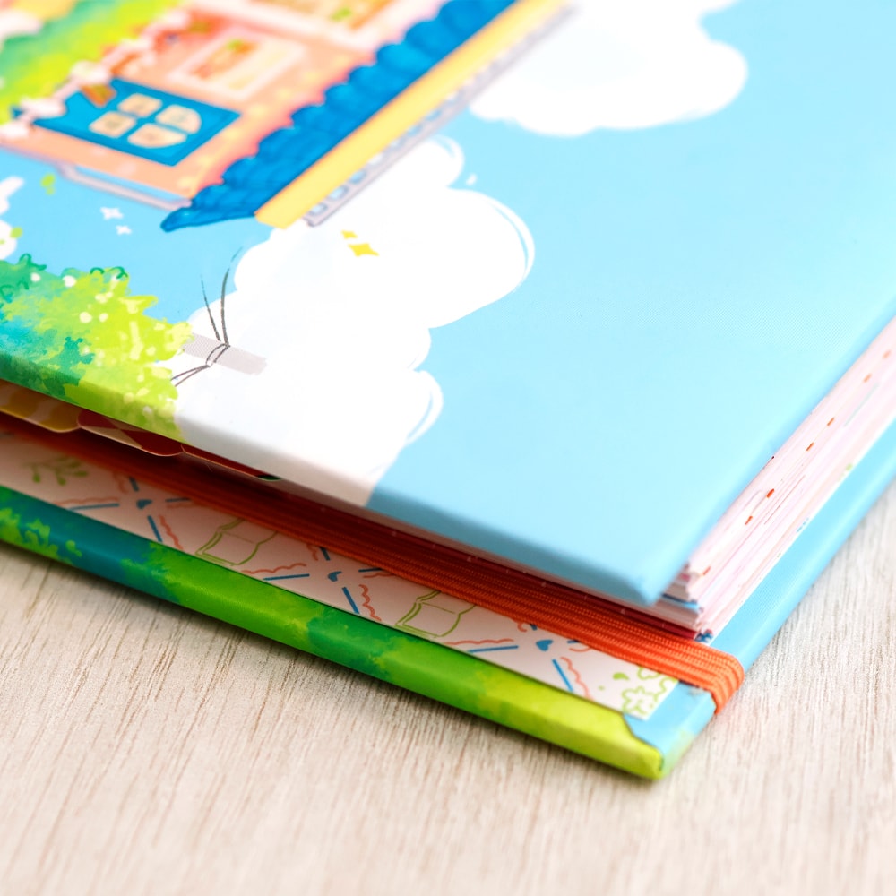 Meu Plano Perfeito Florescer | Capa Almofadada Espiral Oculto Dorama