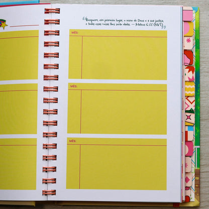 Meu Plano Perfeito Florescer | Capa Almofadada Espiral Oculto Dorama