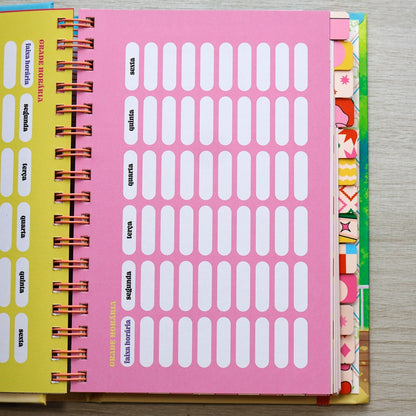 Meu Plano Perfeito Florescer | Capa Almofadada Espiral Oculto Dorama