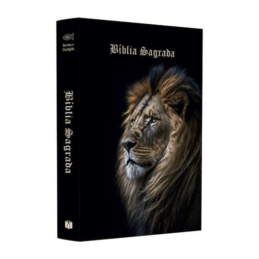 Bíblia Sagrada Média | ARC | Capa Brochura Leão Alteza