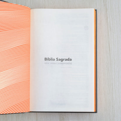 Bíblia Sagrada | NVI | Neon Laranja | Capa Dura