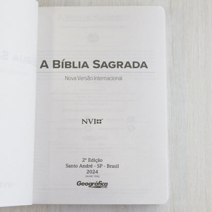 Bíblia Sagrada Leão Vencedor | NVI | Letra Normal | Capa Brochura