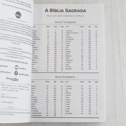 Bíblia Sagrada Leão Vencedor | NVI | Letra Normal | Capa Brochura