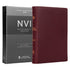 Bíblia Sagrada | NVI | Premier Collection | Capa Couro Luxo Vinho