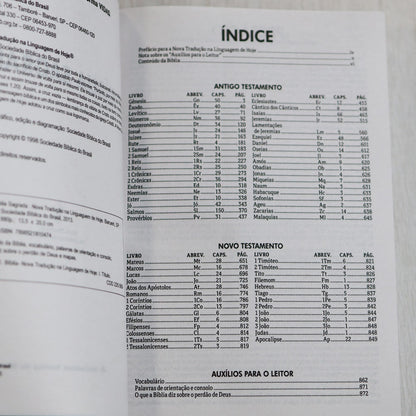 Bíblia Sagrada | NTLH | Reino de Deus | Brochura