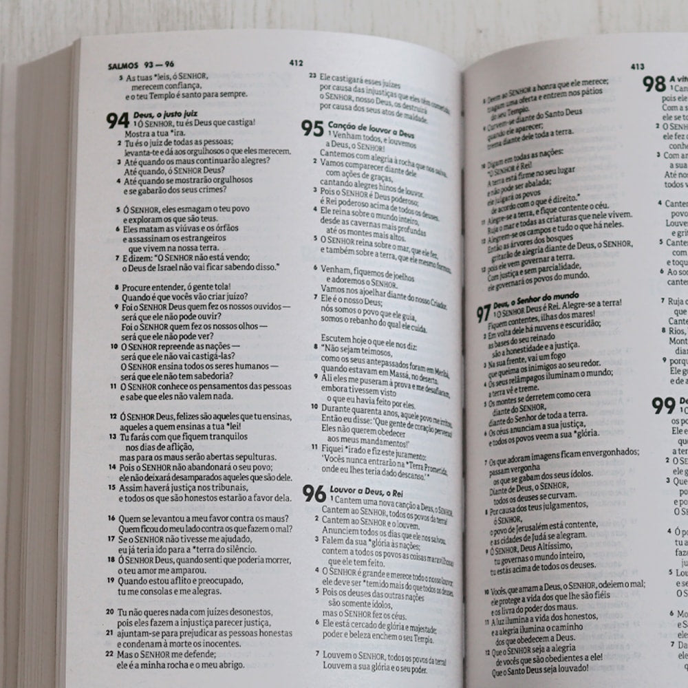 Bíblia Sagrada | NTLH | Reino de Deus | Brochura