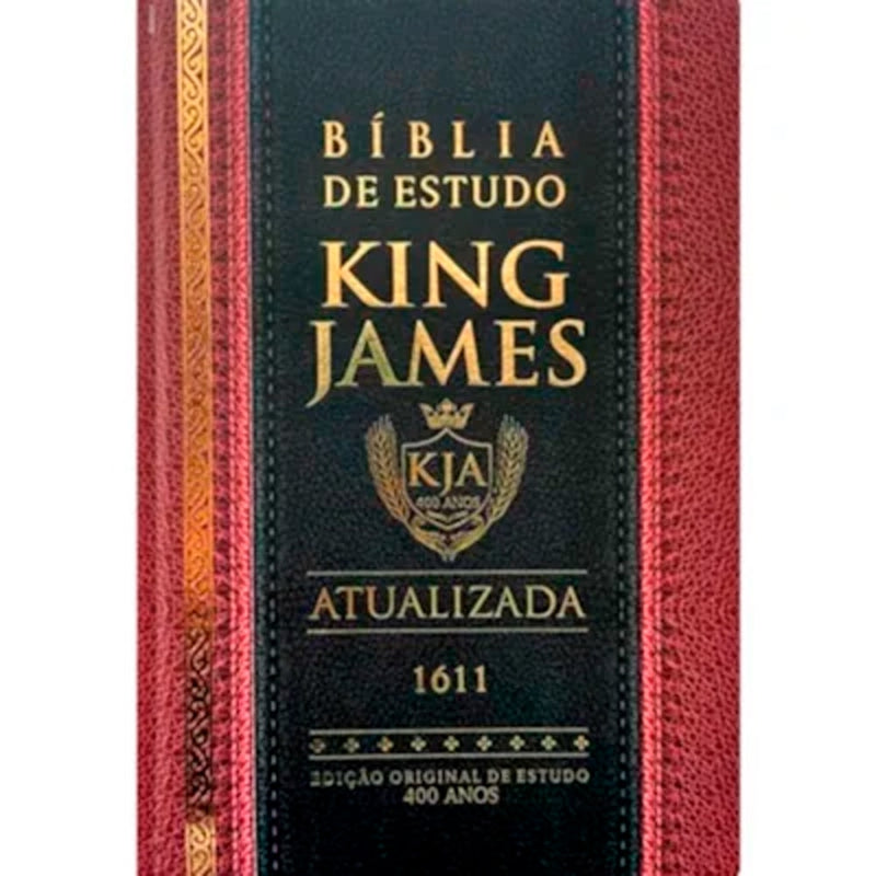 Bíblia de Estudo King James Atualizada | Full Collor | Capa Dura