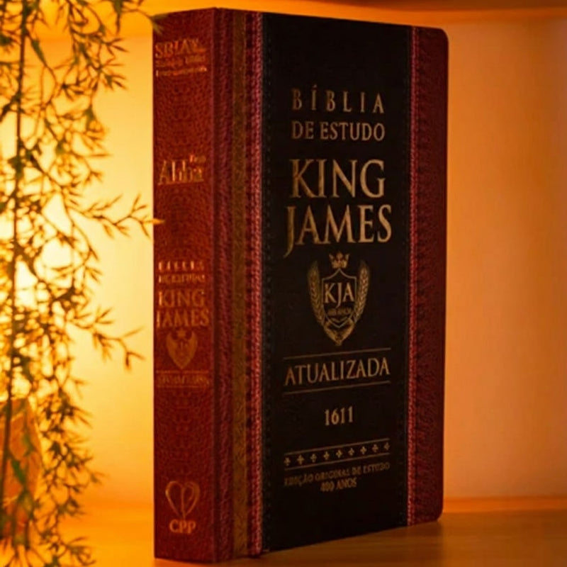 Bíblia de Estudo King James Atualizada | Full Collor | Capa Dura