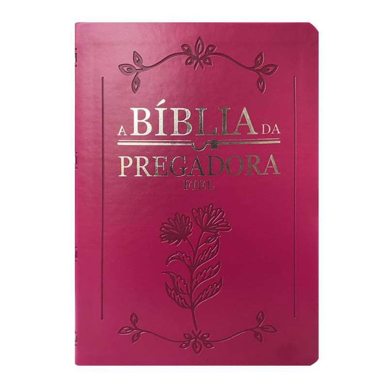 Bíblia da Pregadora Fiel | Full Color | ARC | Capa Luxo Pink