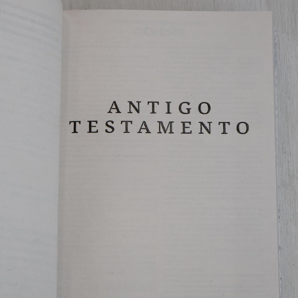 Bíblia Sagrada | ACF | Letra Grande | Capa Dura Flor Azul