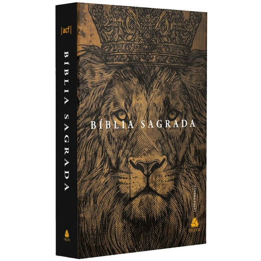Bíblia Sagrada | ACF | Letra Grande | Capa Dura Leão Amado Rei