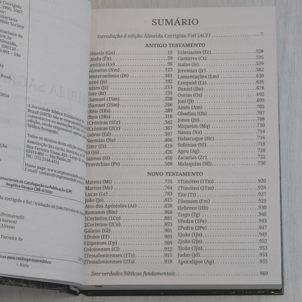 Bíblia Sagrada | ACF | Letra Grande | Capa Dura Leão Amado Rei