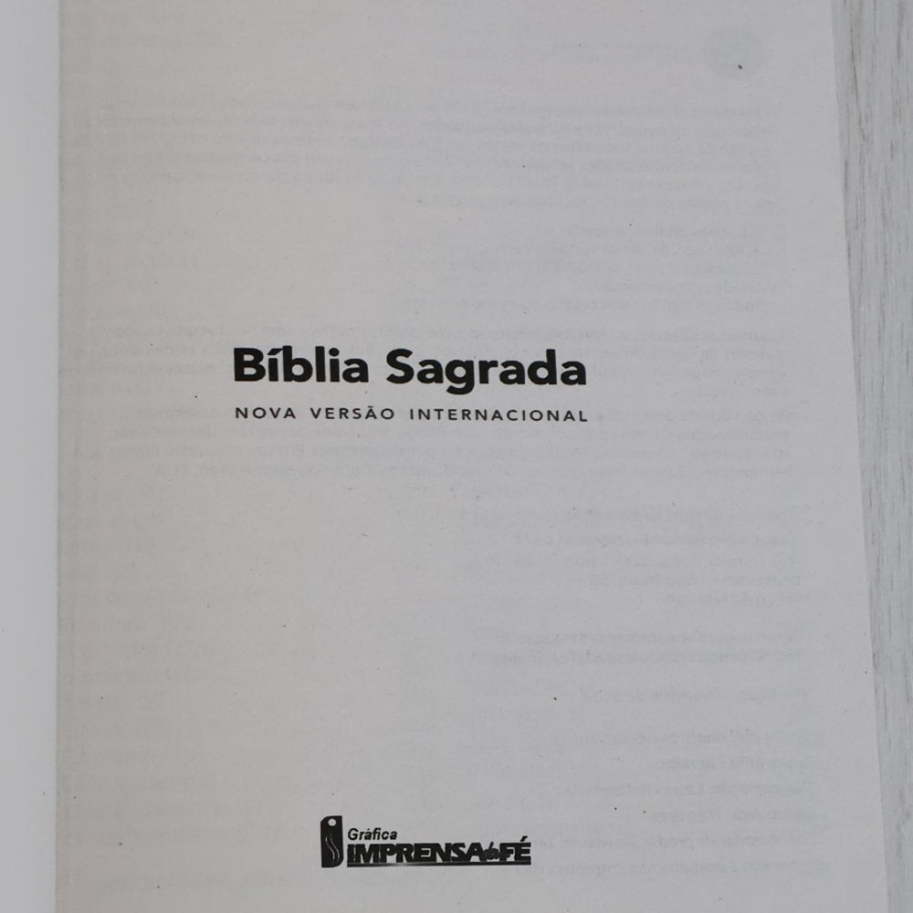 Bíblia Sagrada | NVI | Letra Grande | Capa Dura Clássica