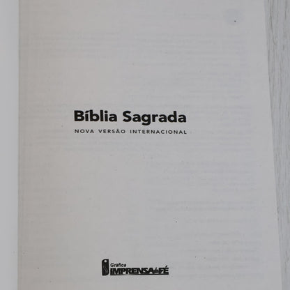Bíblia Sagrada | NVI | Letra Grande | Capa Dura Clássica