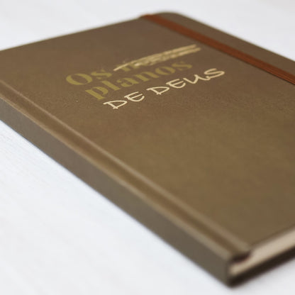 Moleskine | Os Planos de Deus | Bronze | Viviane Martinello