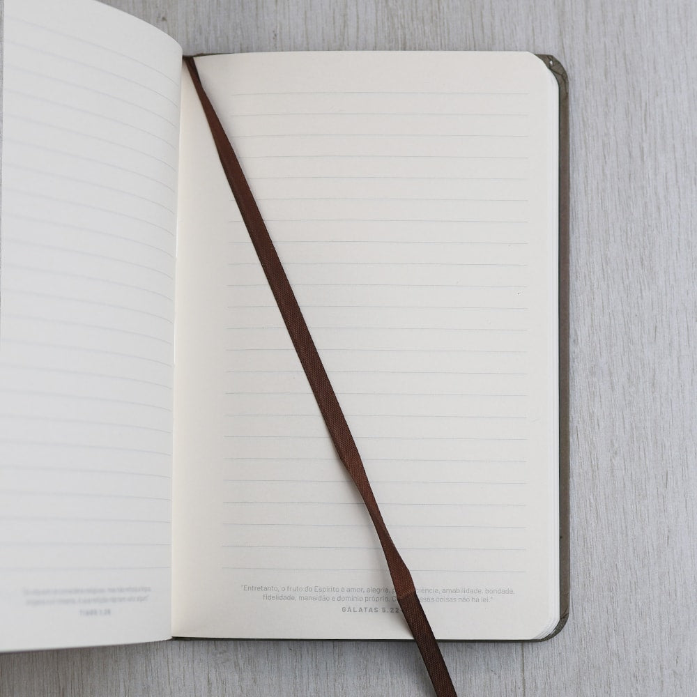 Moleskine | Os Planos de Deus | Bronze | Viviane Martinello