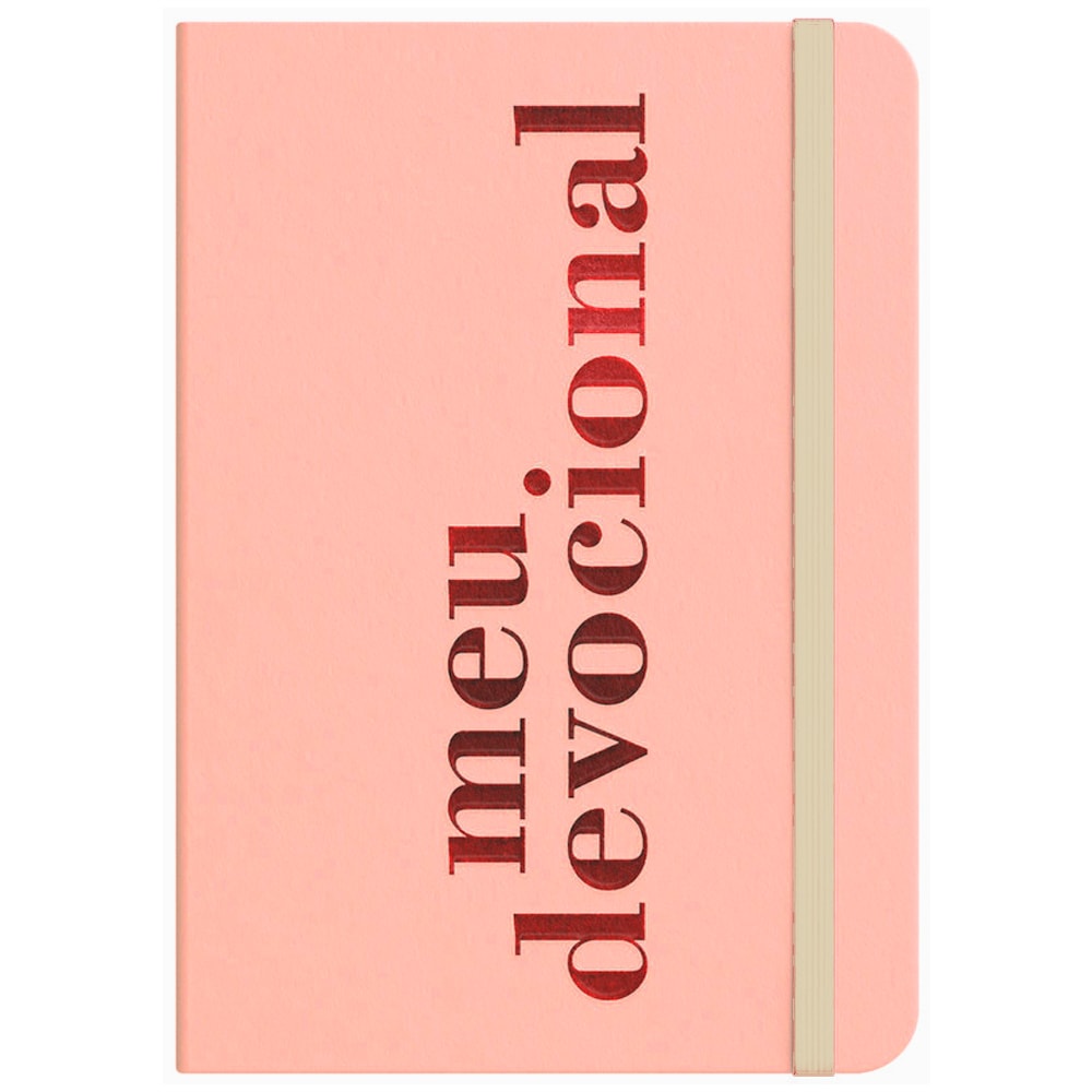 Moleskine | Meu Devocional  | Rosa | Viviane Martinello