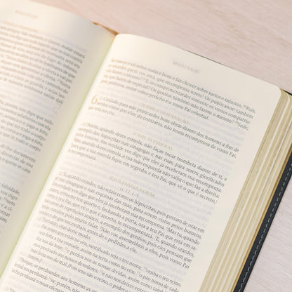 Bíblia The Purpose Book | A21 | Capa Couro Soft Verde Luz